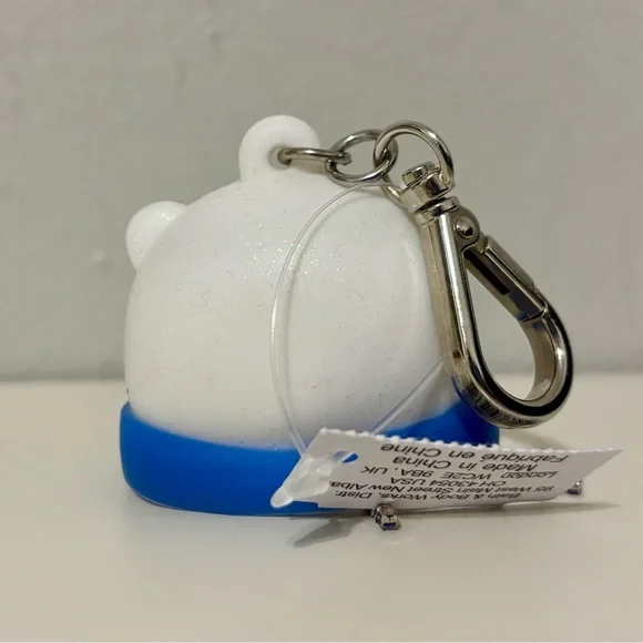 Bath & Body Works Rhinestone Polar Bear Pocketbac Sanitizer Holder - Picture 2 of 2